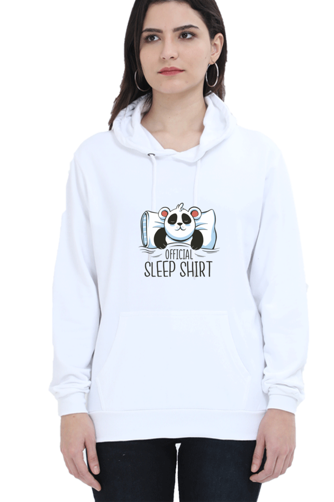Panda Sleep Hooded Sweat Shirt