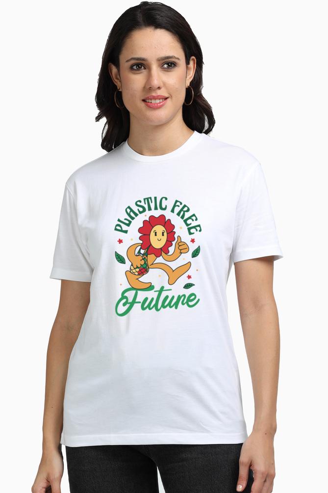 Plastic Free Flower Supima T-Shirt