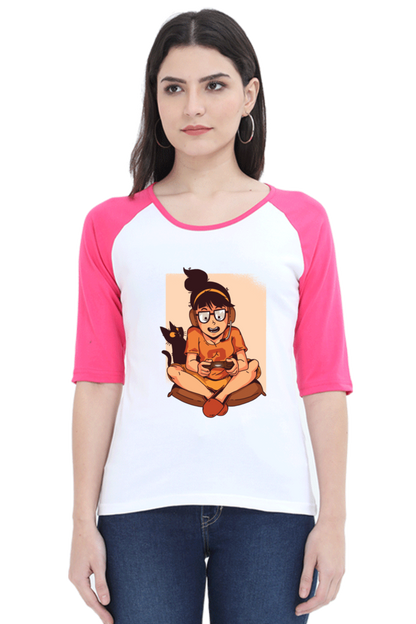 Gamer Girl Raglan Full Sleeve