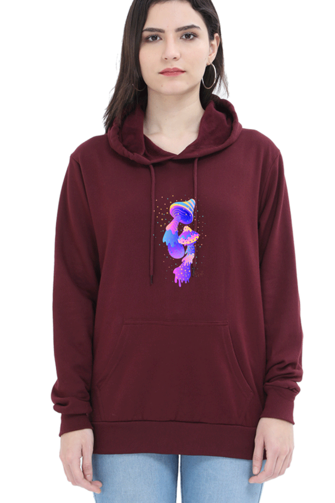 Psychedelics Mushroom Hooded Sweat Shirt