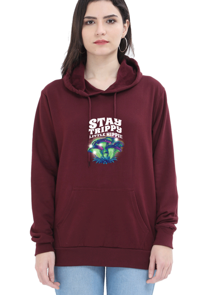 Magic Mushrooms Fantasy Hooded Sweat Shirt