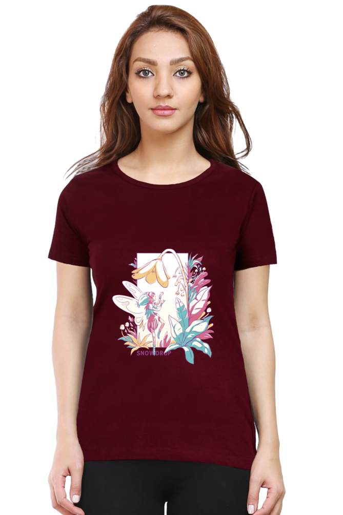 Small Fairy With Flowers T-Shirt