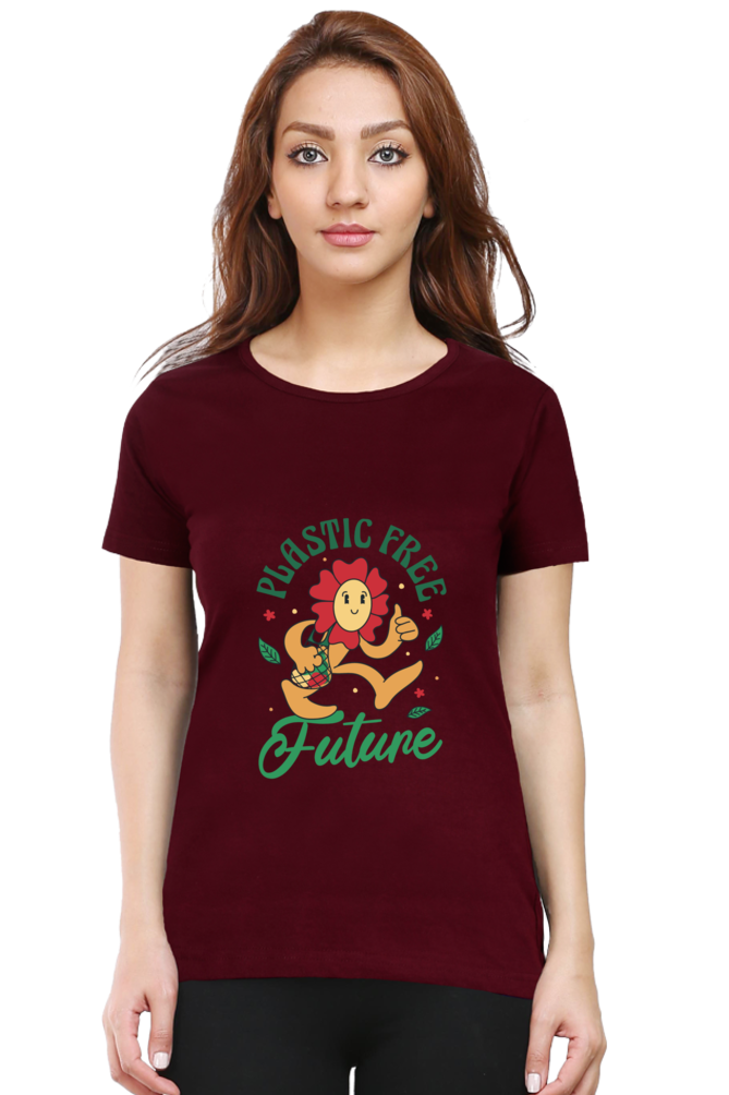 Plastic Free Flower T-Shirt