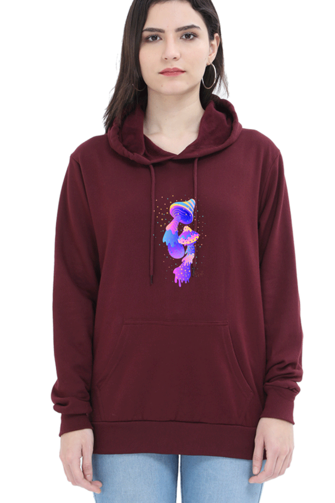 Psychedelics Mushroom Hooded Sweat Shirt