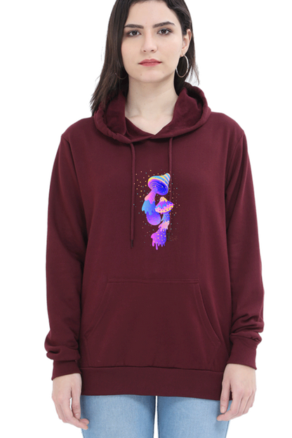 Psychedelics Mushroom Hooded Sweat Shirt