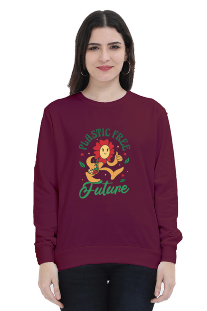 Plastic Free Flower Sweatshirts