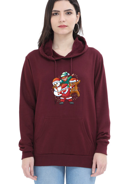 Santa Friends Hooded Sweat Shirt