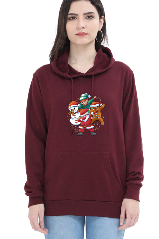 Santa Friends Hooded Sweat Shirt