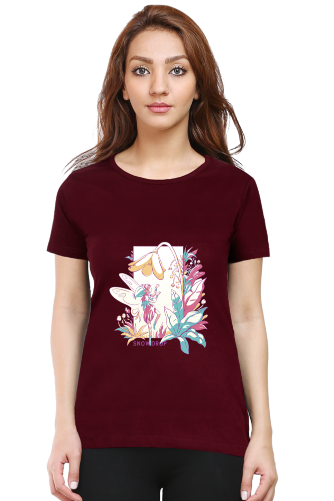 Small Fairy With Flowers T-Shirt