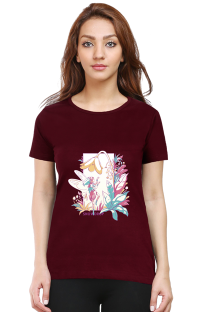 Small Fairy With Flowers T-Shirt