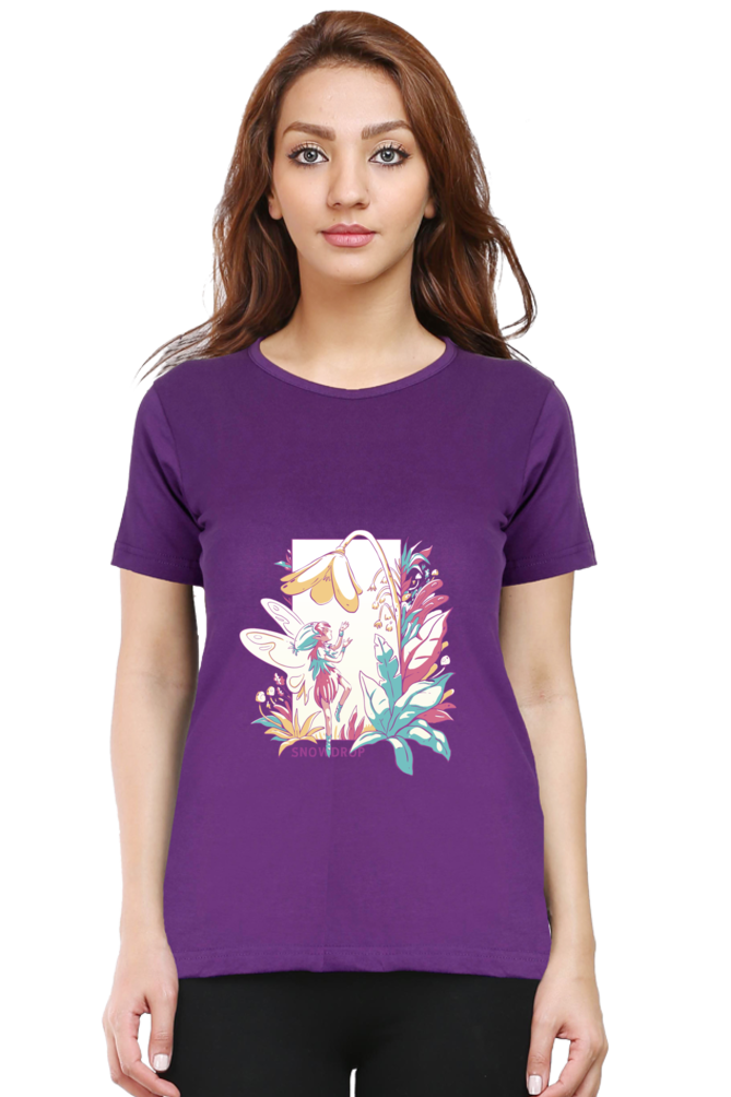 Small Fairy With Flowers T-Shirt