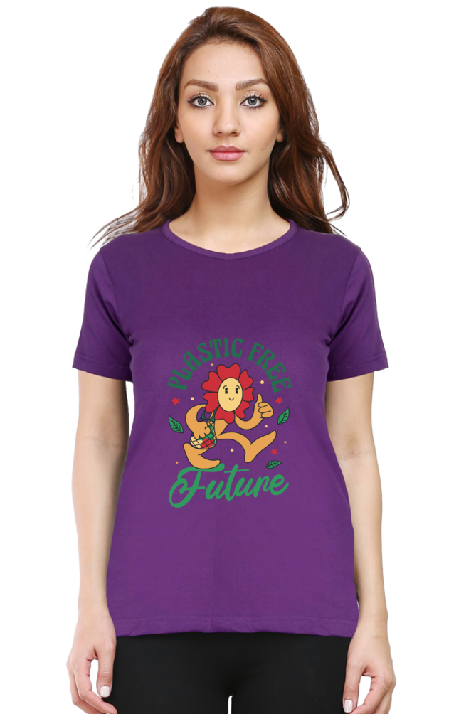 Plastic Free Flower T-Shirt