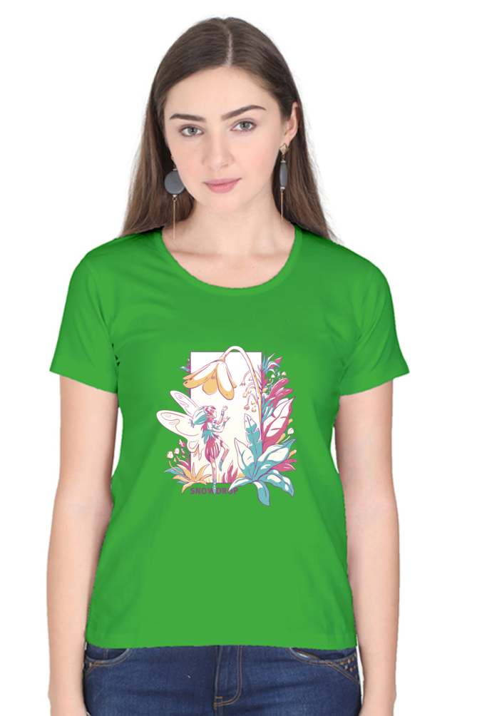 Small Fairy With Flowers T-Shirt