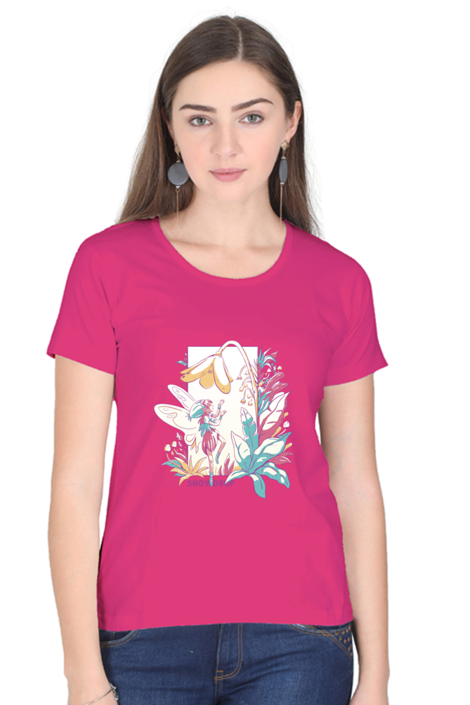 Small Fairy With Flowers T-Shirt