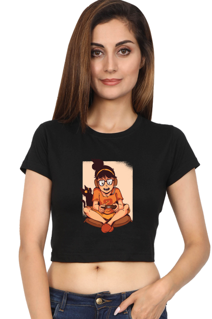 Gamer Girl Crop Top
