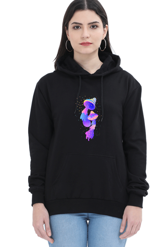Psychedelics Mushroom Hooded Sweat Shirt