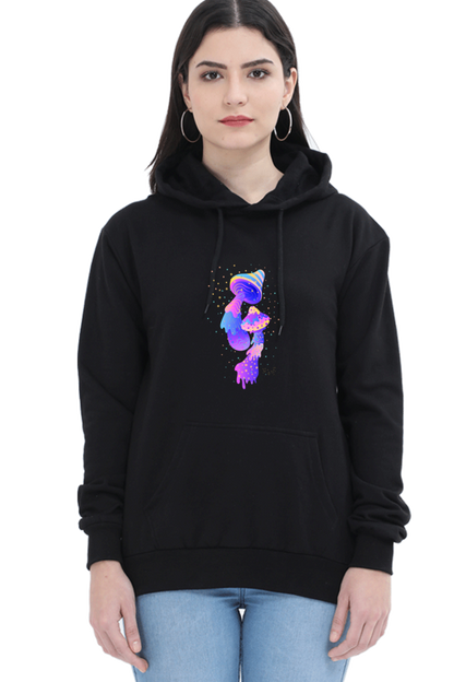 Psychedelics Mushroom Hooded Sweat Shirt