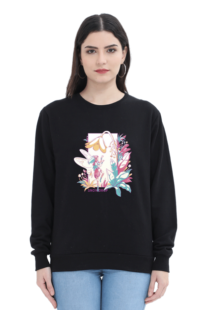 Small Fairy With Flowers Sweatshirt
