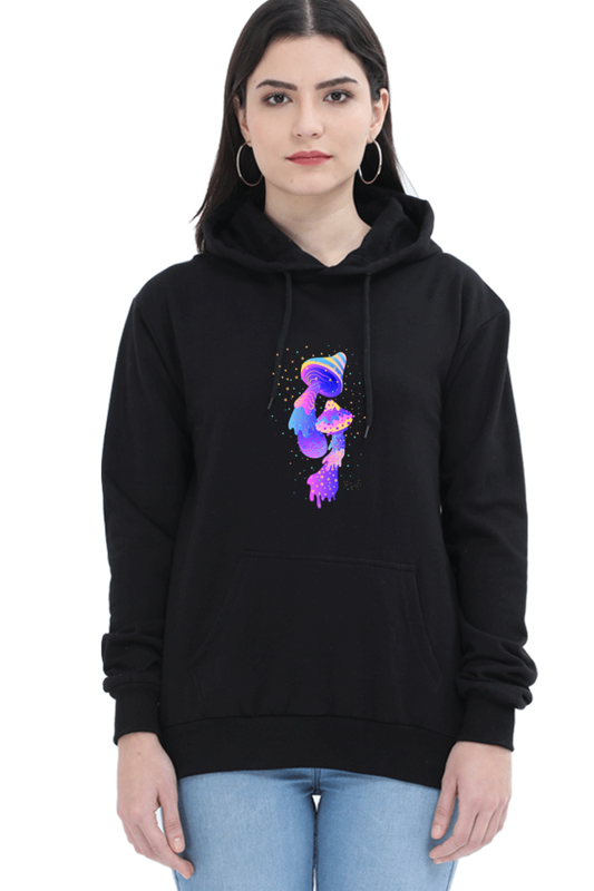 Psychedelics Mushroom Hooded Sweat Shirt