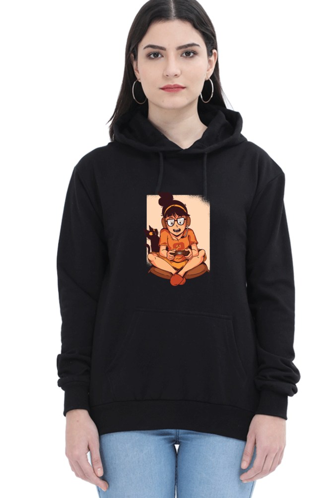 Gamer Girl Hooded Sweat Shirt