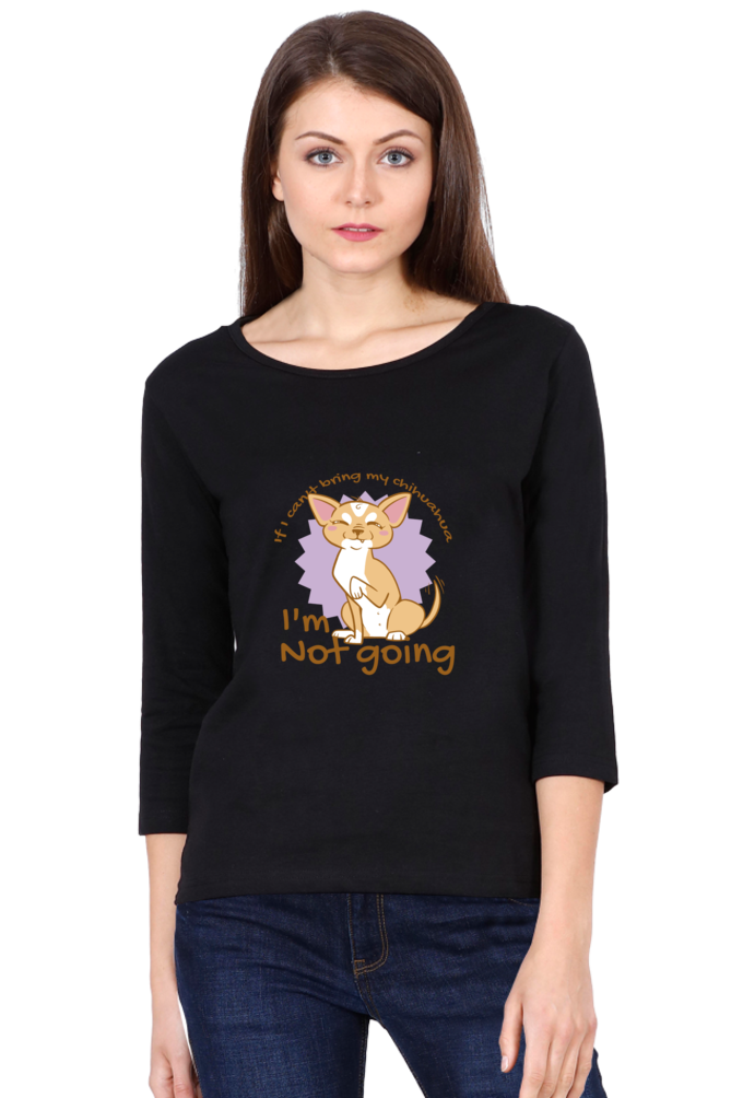 Chihuahua Round Neck Full Sleeve
