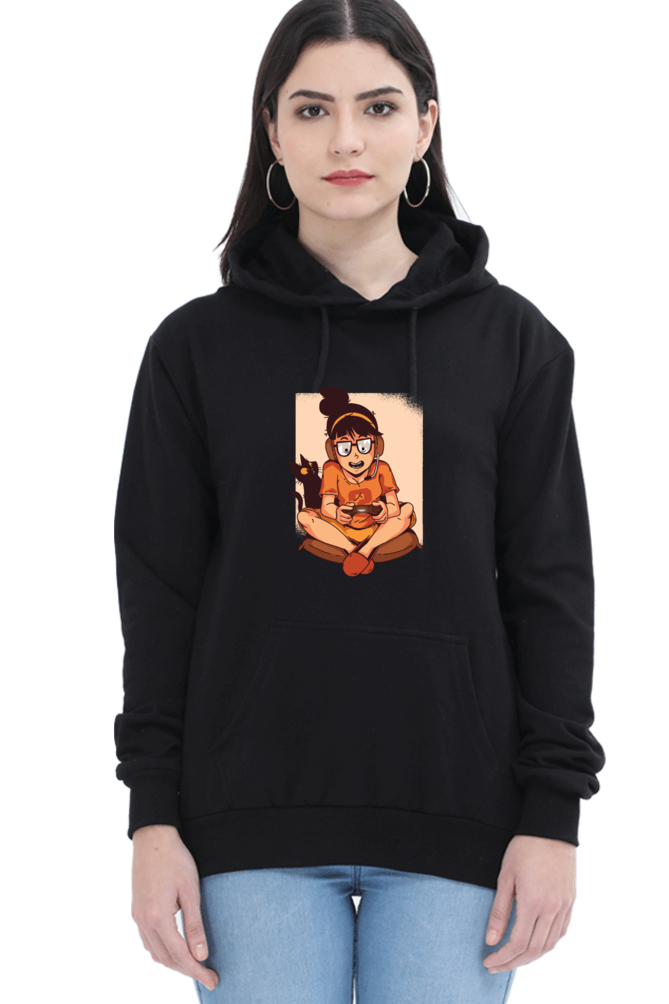 Gamer Girl Hooded Sweat Shirt