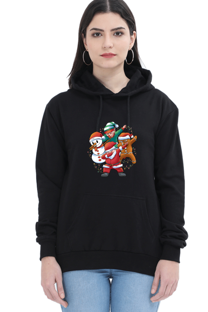 Santa Friends Hooded Sweat Shirt