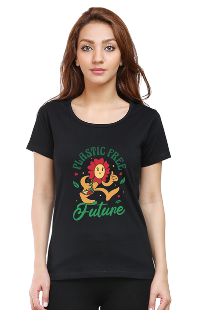 Plastic Free Flower T-Shirt