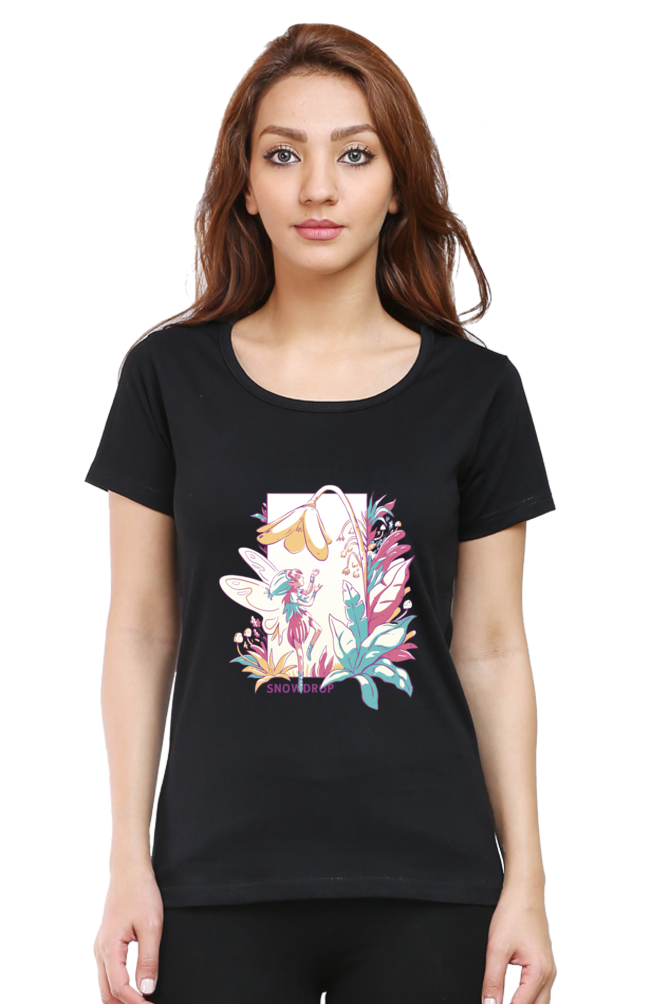 Small Fairy With Flowers T-Shirt