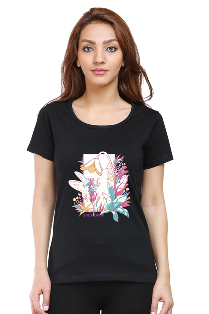 Small Fairy With Flowers T-Shirt