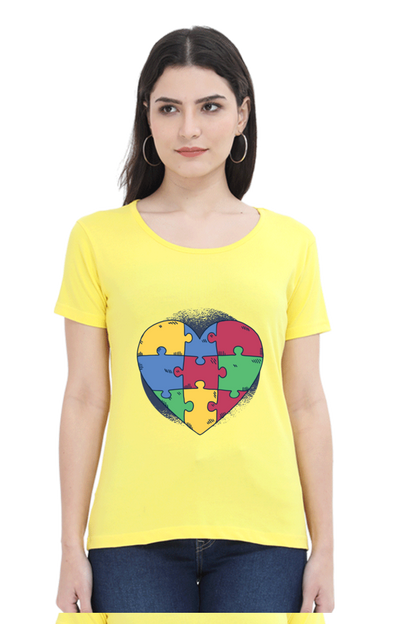 Autism Heart Puzzle T-Shirt