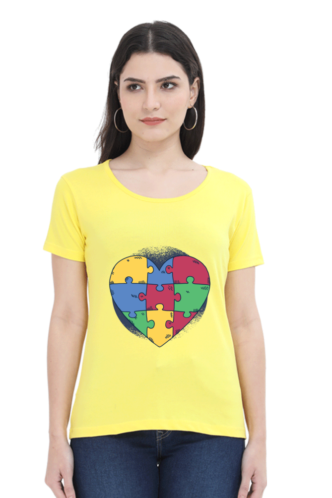 Autism Heart Puzzle T-Shirt