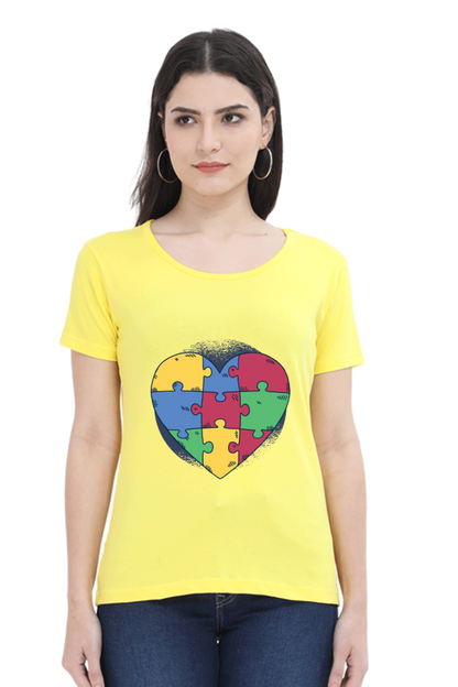 Autism Heart Puzzle T-Shirt