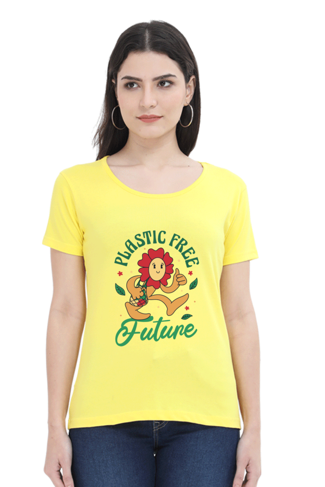 Plastic Free Flower T-Shirt