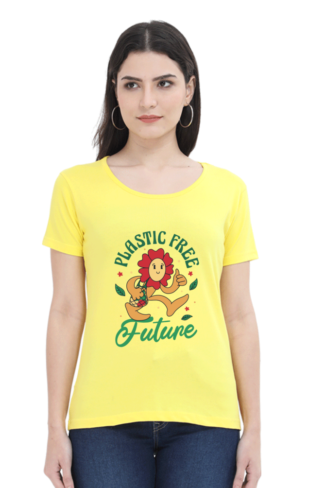 Plastic Free Flower T-Shirt