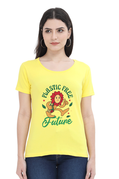 Plastic Free Flower T-Shirt
