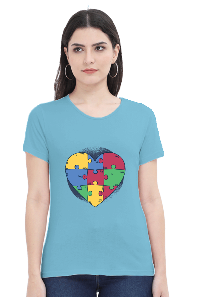 Autism Heart Puzzle T-Shirt
