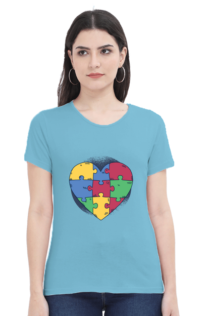 Autism Heart Puzzle T-Shirt