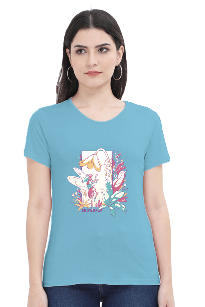 Small Fairy With Flowers T-Shirt