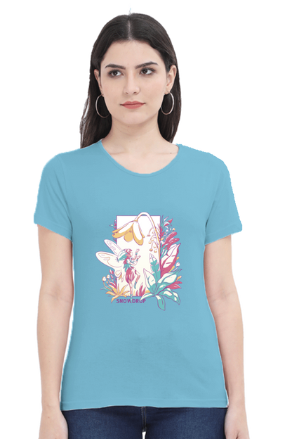 Small Fairy With Flowers T-Shirt