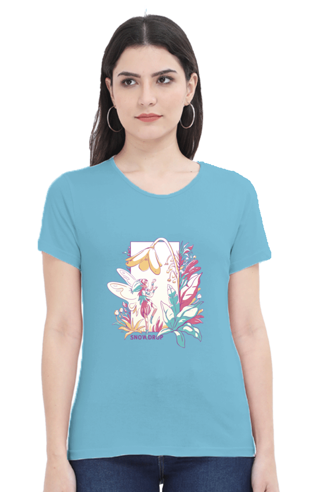 Small Fairy With Flowers T-Shirt