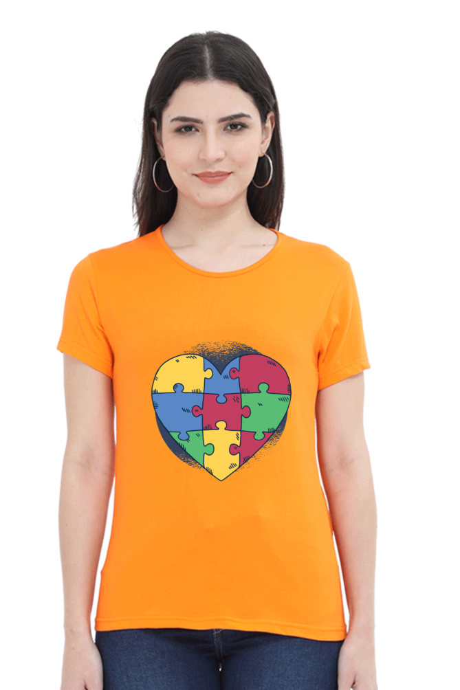 Autism Heart Puzzle T-Shirt