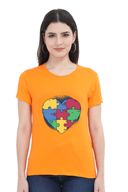 Autism Heart Puzzle T-Shirt