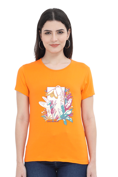 Small Fairy With Flowers T-Shirt