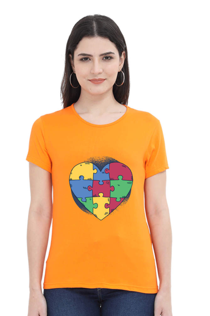 Autism Heart Puzzle T-Shirt