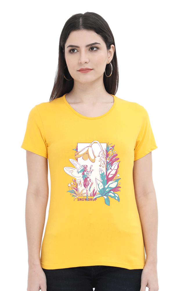 Small Fairy With Flowers T-Shirt