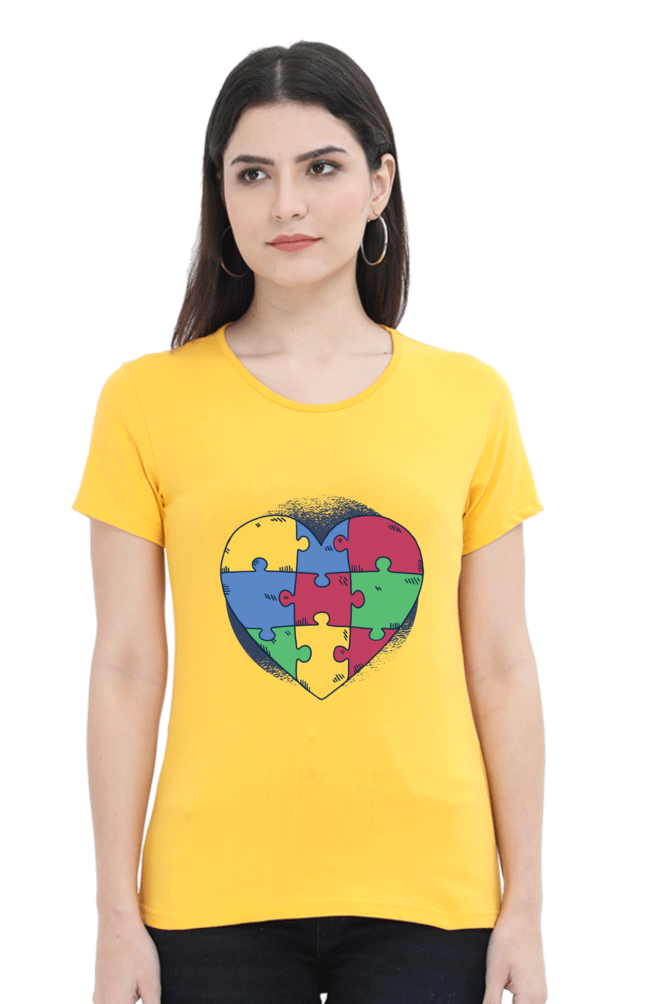 Autism Heart Puzzle T-Shirt