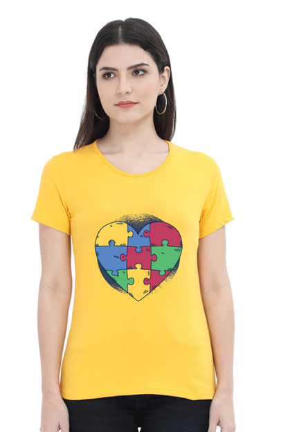 Autism Heart Puzzle T-Shirt