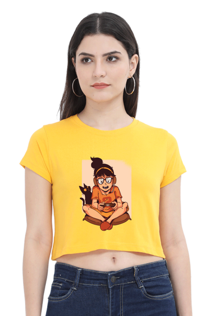 Gamer Girl Crop Top