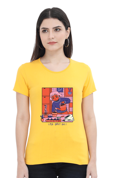 Girl Watering Plant T-Shirt